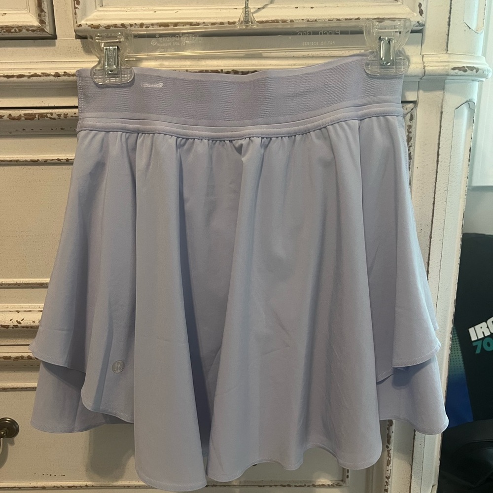 Lululemon Athletica Purple Mini Skirt with shorts & pockets